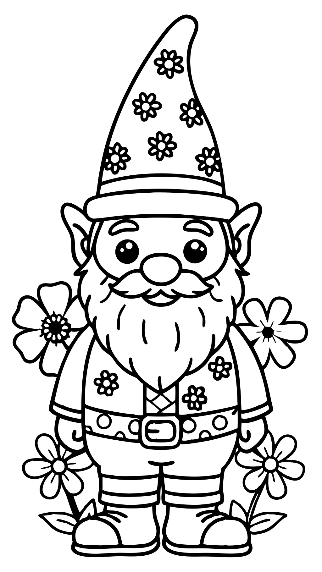 coloriages gnomes